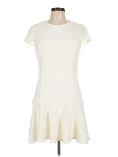 Pre-owned Amanda Uprichard Casual Dress In Ivory