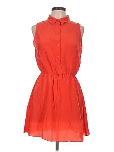 Pre-owned Amanda Uprichard Casual Dress In Orange