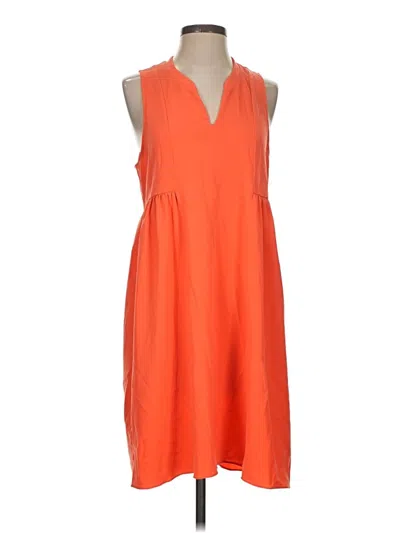 Pre-owned Amanda Uprichard Casual Dress In Orange