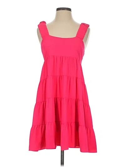 Pre-owned Amanda Uprichard Casual Dress In Pink