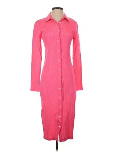 Pre-owned Amanda Uprichard Casual Dress In Pink