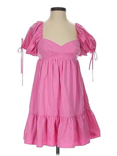 Pre-owned Amanda Uprichard Casual Dress In Pink