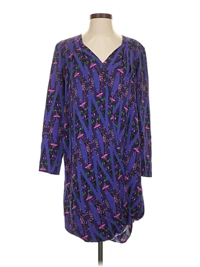 Pre-owned Amanda Uprichard Casual Dress In Purple