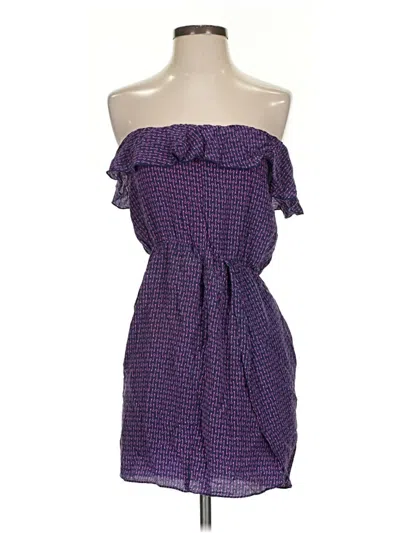 Pre-owned Amanda Uprichard Casual Dress In Purple
