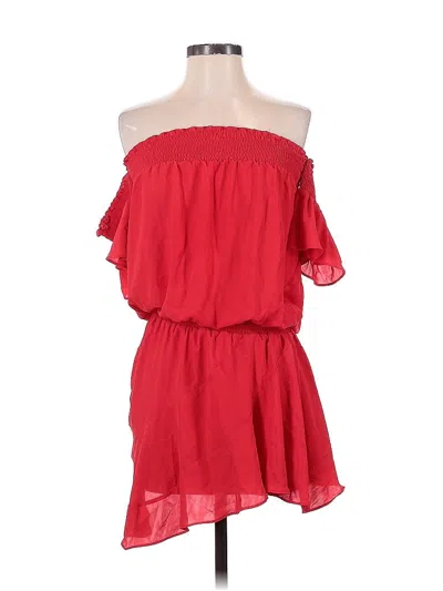 Pre-owned Amanda Uprichard Casual Dress In Red