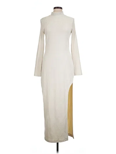 Pre-owned Amanda Uprichard Casual Dress In White