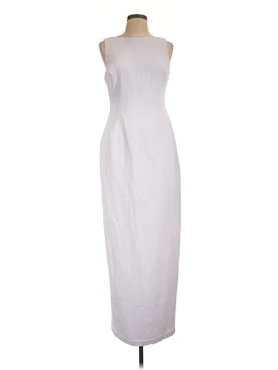 Pre-owned Amanda Uprichard Casual Dress In White