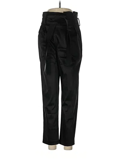 Pre-owned Amanda Uprichard Casual Pants In Black
