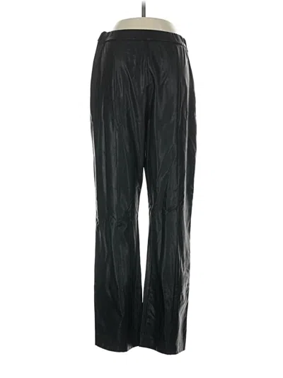 Pre-owned Amanda Uprichard Casual Pants In Black