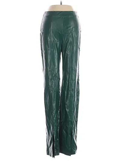 Pre-owned Amanda Uprichard Casual Pants In Green