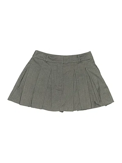 Pre-owned Amanda Uprichard Casual Skirt In Gray