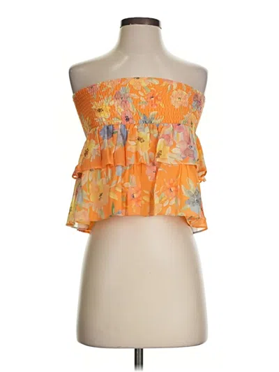 Pre-owned Amanda Uprichard Casual Skirt In Orange