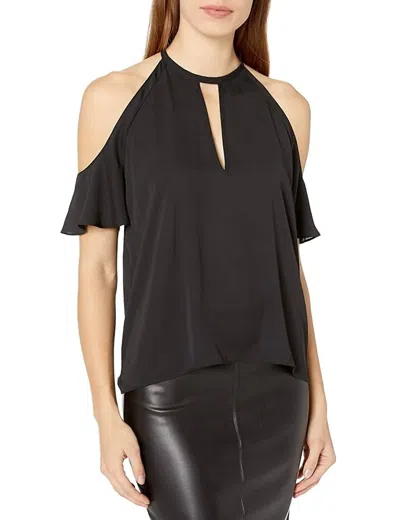 Amanda Uprichard Celia Top In Black