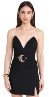 Amanda Uprichard Chalice Dress Black In Black