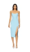 Amanda Uprichard Chamberlain Dress In Pacifica
