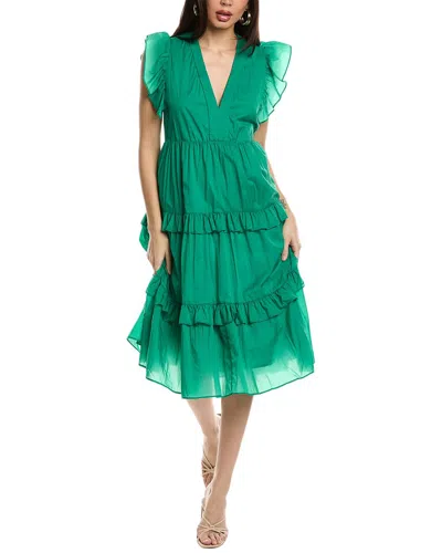 Amanda Uprichard Chamomile Dress In Sanibel In Green