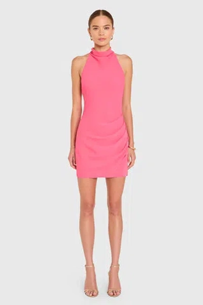 Amanda Uprichard Chantel Dress In Pink
