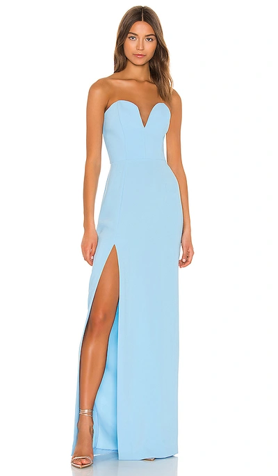 Amanda Uprichard Cherri Gown In Pacific
