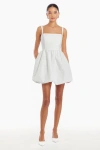 Amanda Uprichard Christine Dress In White In White