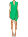Amanda Uprichard Clara Dress In Green