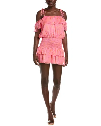 Amanda Uprichard Clarabelle Dress In Pink