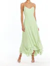 Amanda Uprichard Clemenza Dress In Pear In Multi
