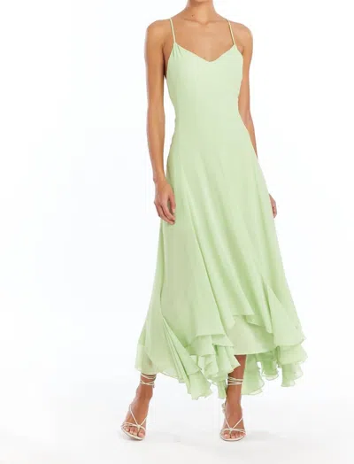 Amanda Uprichard Clemenza Dress In Pear In Multi