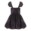 Amanda Uprichard Clydette Guipure Minidress In Black In Black