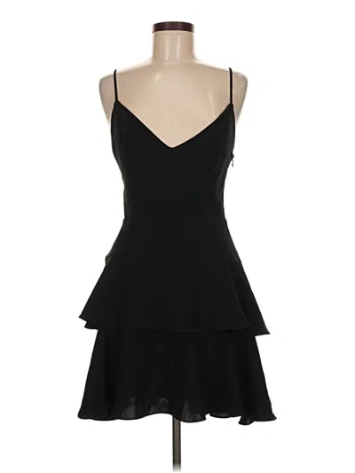 Pre-owned Amanda Uprichard Cocktail Dress In Black