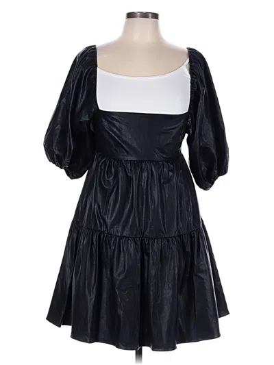 Pre-owned Amanda Uprichard Cocktail Dress In Black