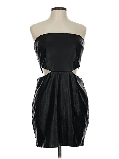 Pre-owned Amanda Uprichard Cocktail Dress In Black