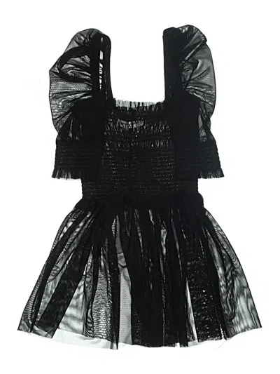 Pre-owned Amanda Uprichard Cocktail Dress In Black