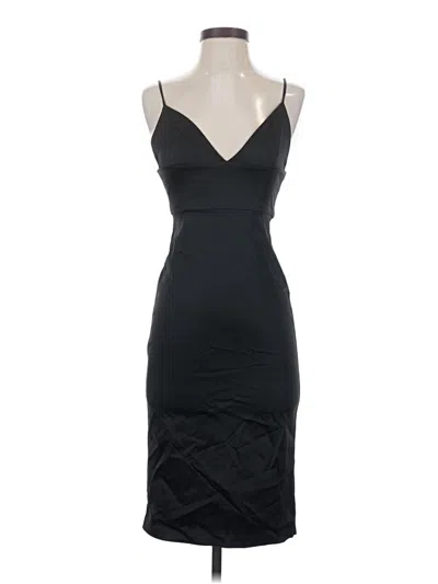 Pre-owned Amanda Uprichard Cocktail Dress In Black