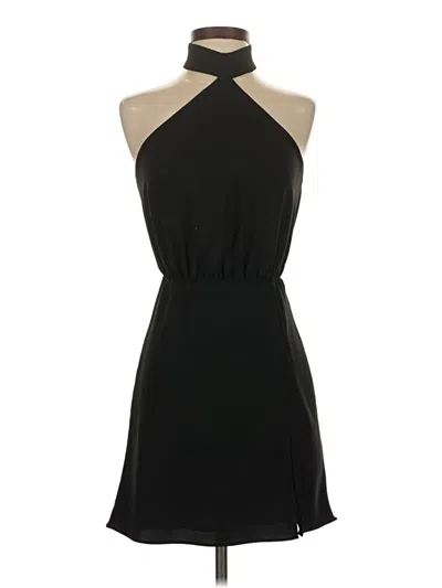 Pre-owned Amanda Uprichard Cocktail Dress In Black