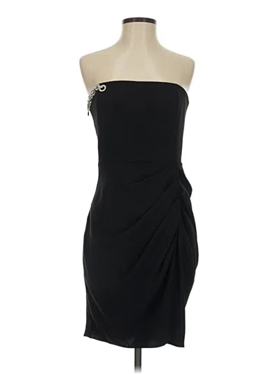 Pre-owned Amanda Uprichard Cocktail Dress In Black