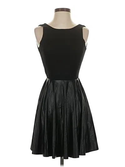 Pre-owned Amanda Uprichard Cocktail Dress In Black