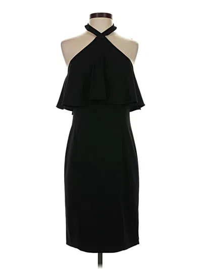 Pre-owned Amanda Uprichard Cocktail Dress In Black