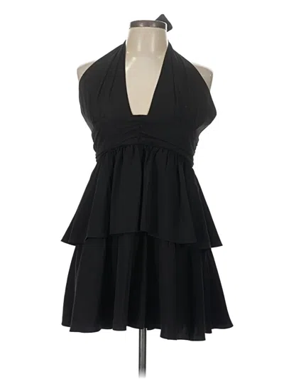 Pre-owned Amanda Uprichard Cocktail Dress In Black