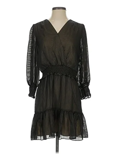 Pre-owned Amanda Uprichard Cocktail Dress In Black
