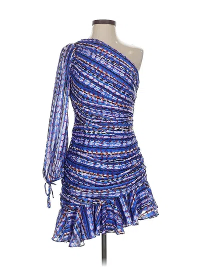 Pre-owned Amanda Uprichard Cocktail Dress In Blue