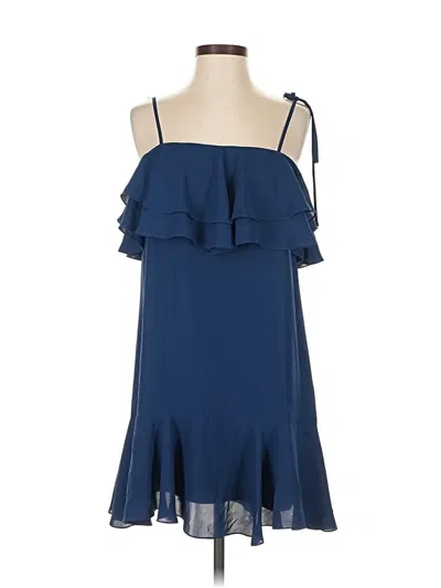 Pre-owned Amanda Uprichard Cocktail Dress In Blue