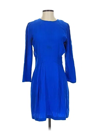 Pre-owned Amanda Uprichard Cocktail Dress In Blue