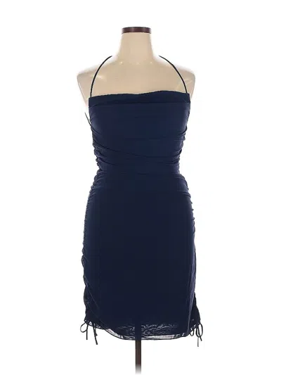 Pre-owned Amanda Uprichard Cocktail Dress In Blue