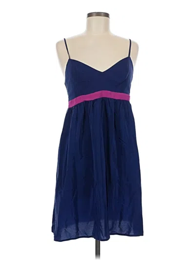 Pre-owned Amanda Uprichard Cocktail Dress In Blue