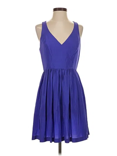 Pre-owned Amanda Uprichard Cocktail Dress In Blue