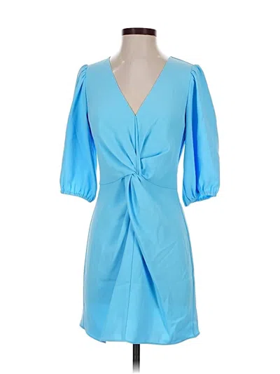 Pre-owned Amanda Uprichard Cocktail Dress In Blue