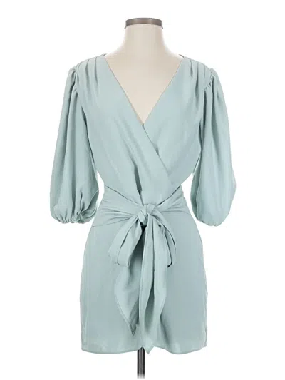 Pre-owned Amanda Uprichard Cocktail Dress In Blue
