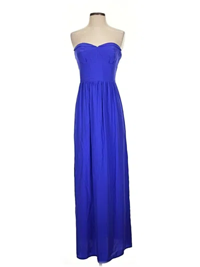 Pre-owned Amanda Uprichard Cocktail Dress In Blue