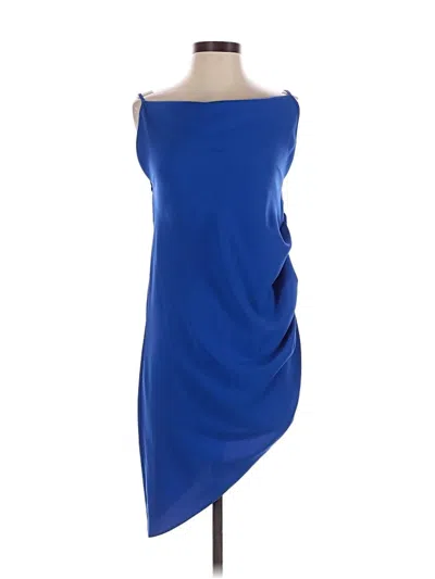 Pre-owned Amanda Uprichard Cocktail Dress In Blue