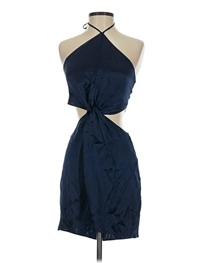 Pre-owned Amanda Uprichard Cocktail Dress In Blue